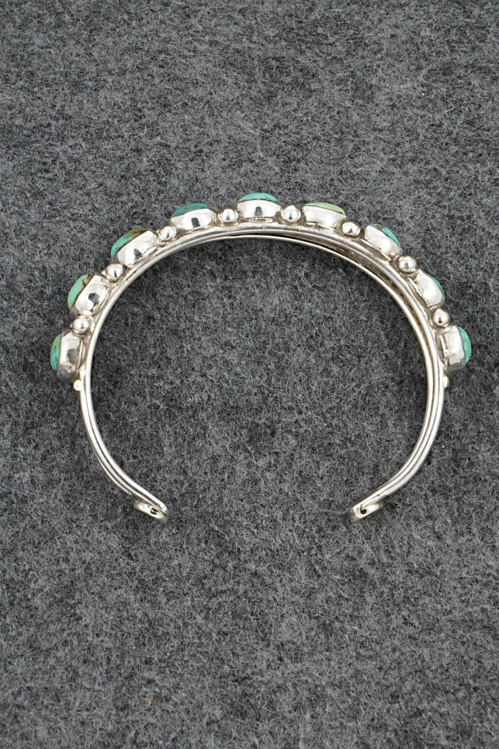 Turquoise & Sterling Silver Bracelet - Priscilla Reeder