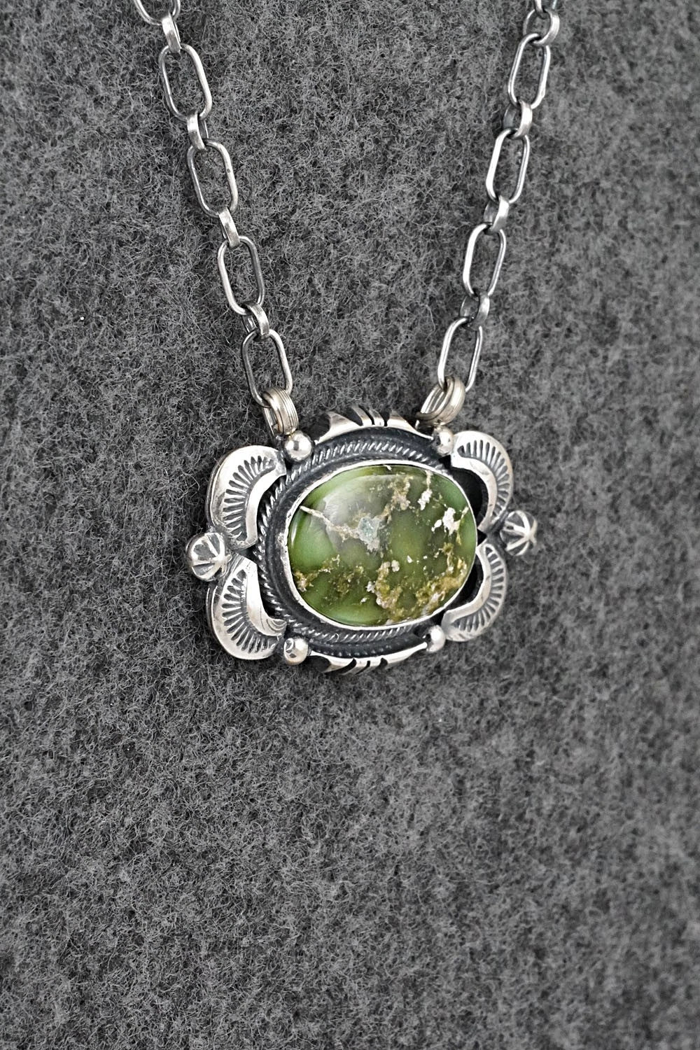 Turquoise & Sterling Silver Necklace - Daniel Benally