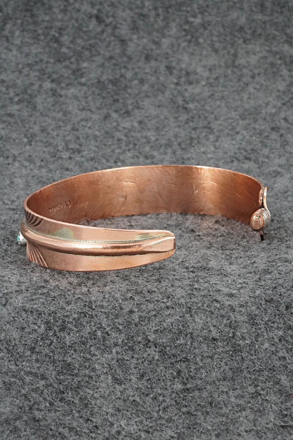 Turquoise & Copper Bracelet - Aaron Davis