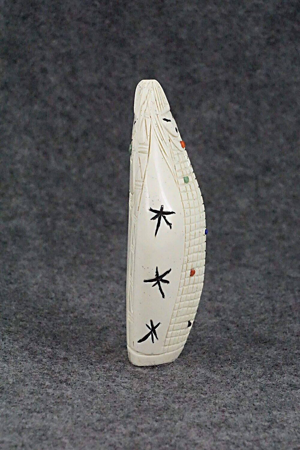 Corn Maiden Zuni Fetish Carving - Sandra Quandelacy