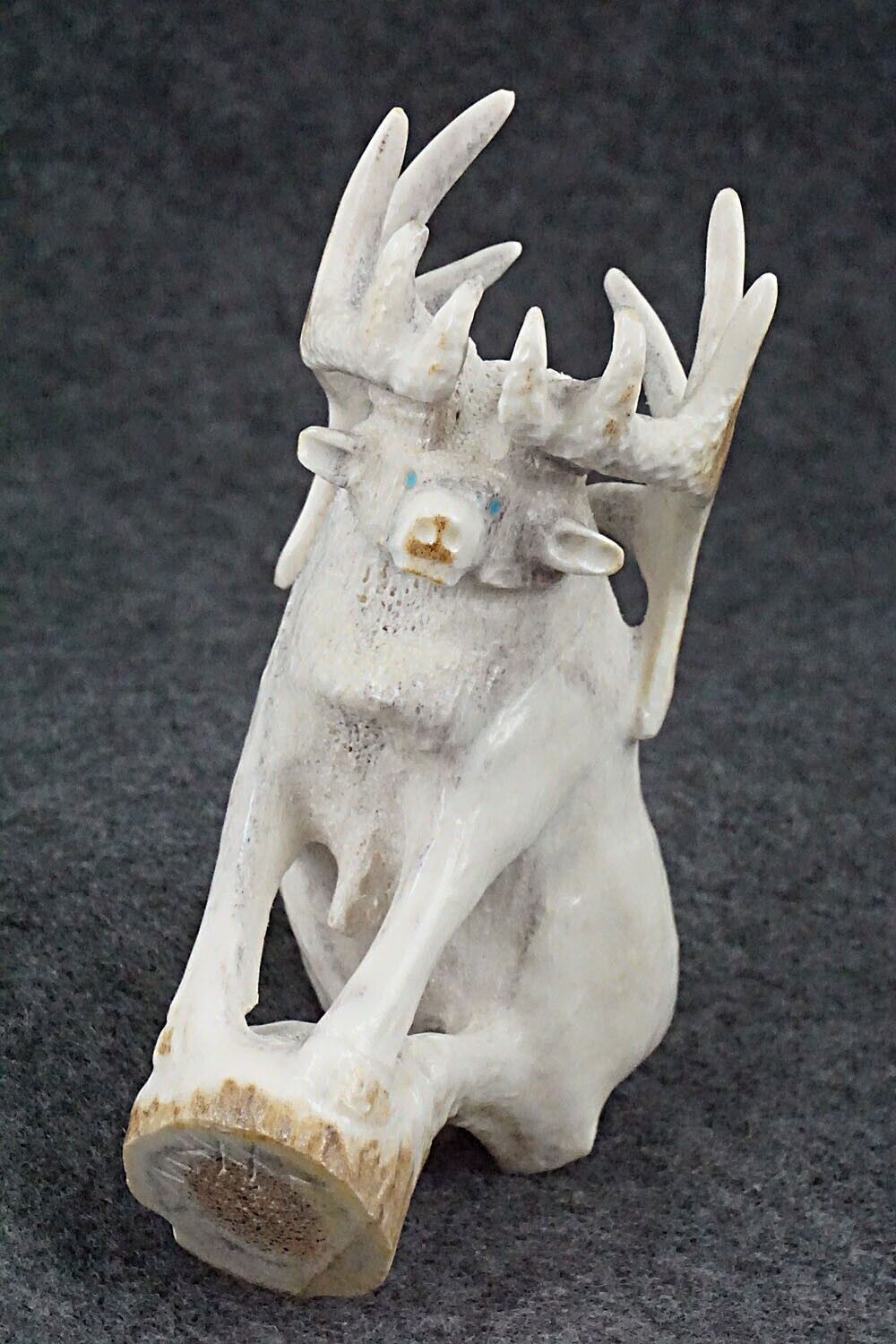 Elk Zuni Fetish Carving - Maxx Laate