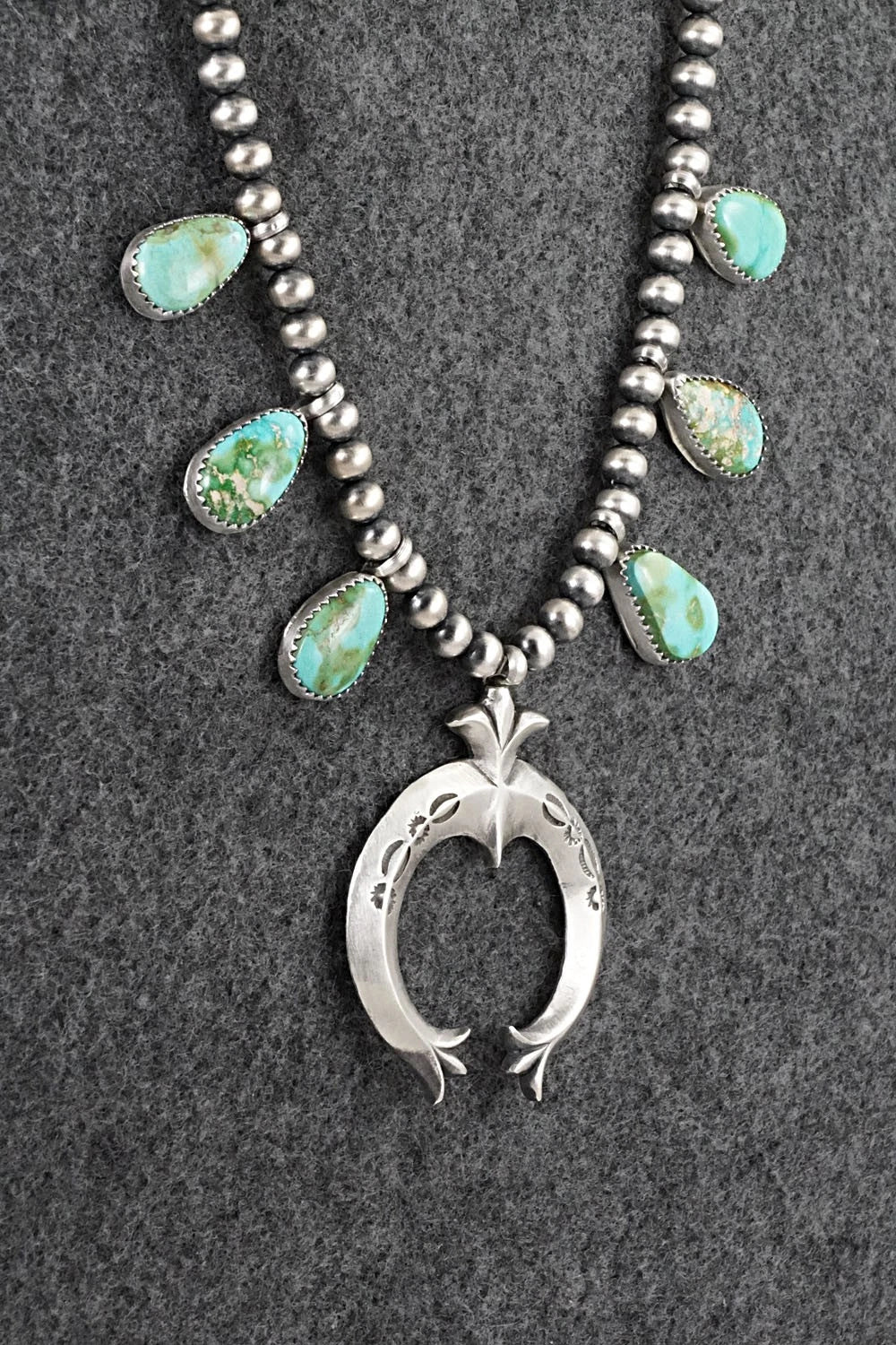 Turquoise & Sterling Silver Necklace - Latricia Largo