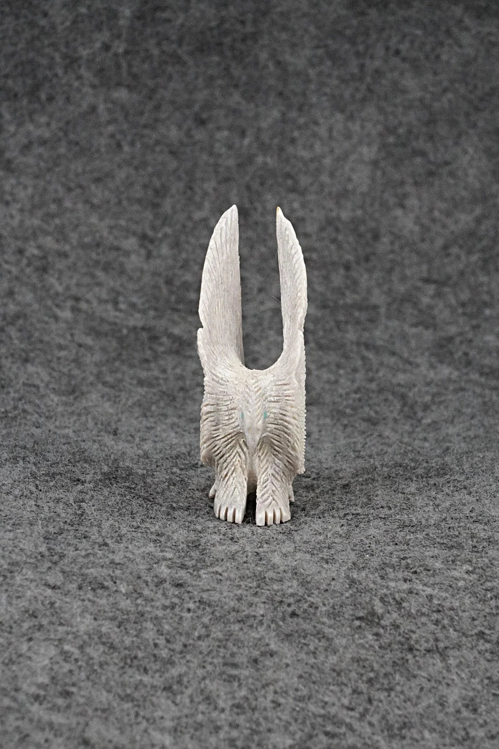 Eagle Zuni Fetish Carving - Justin Hustito