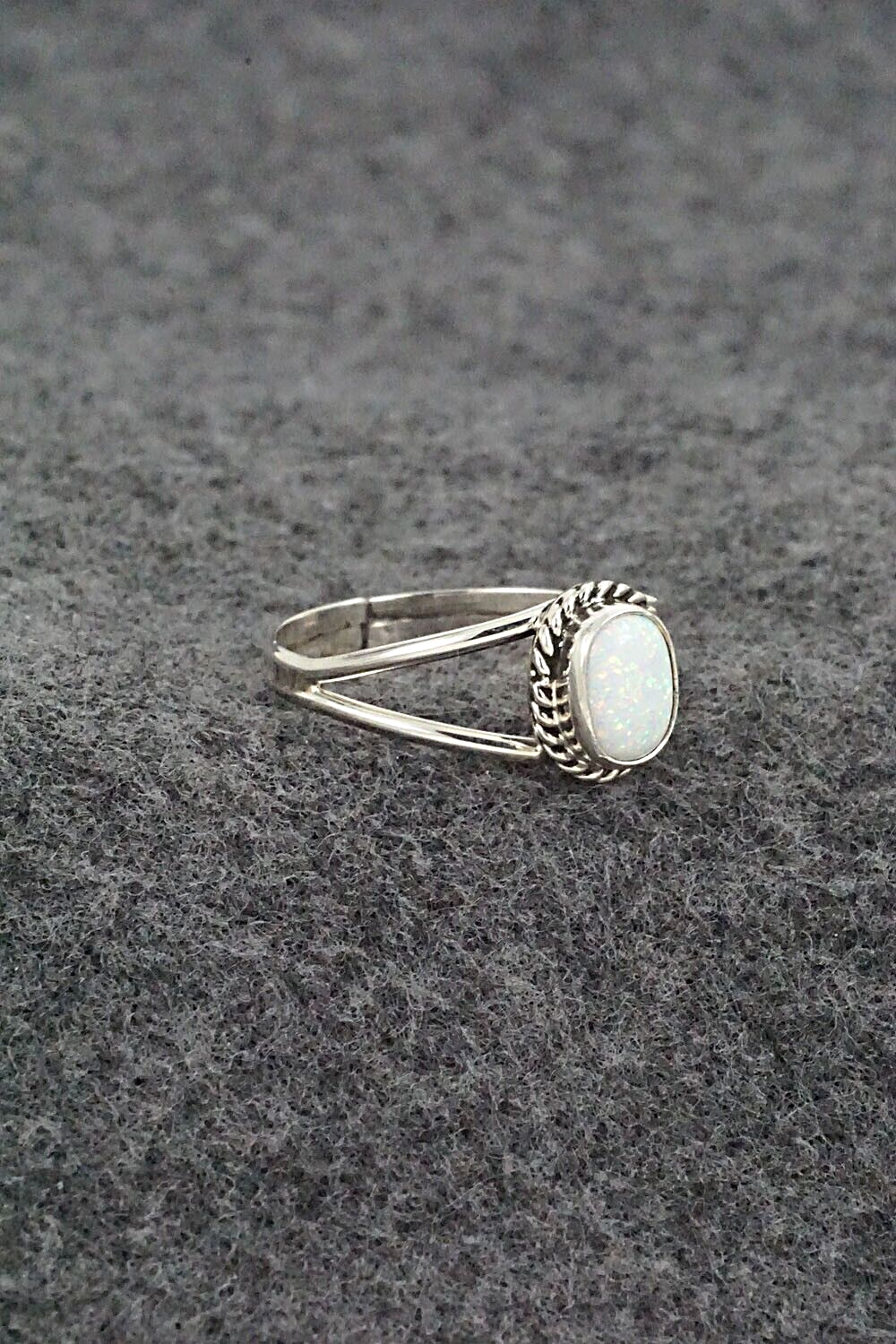 Opalite & Sterling Silver Ring - Jan Mariano - Size 9.25