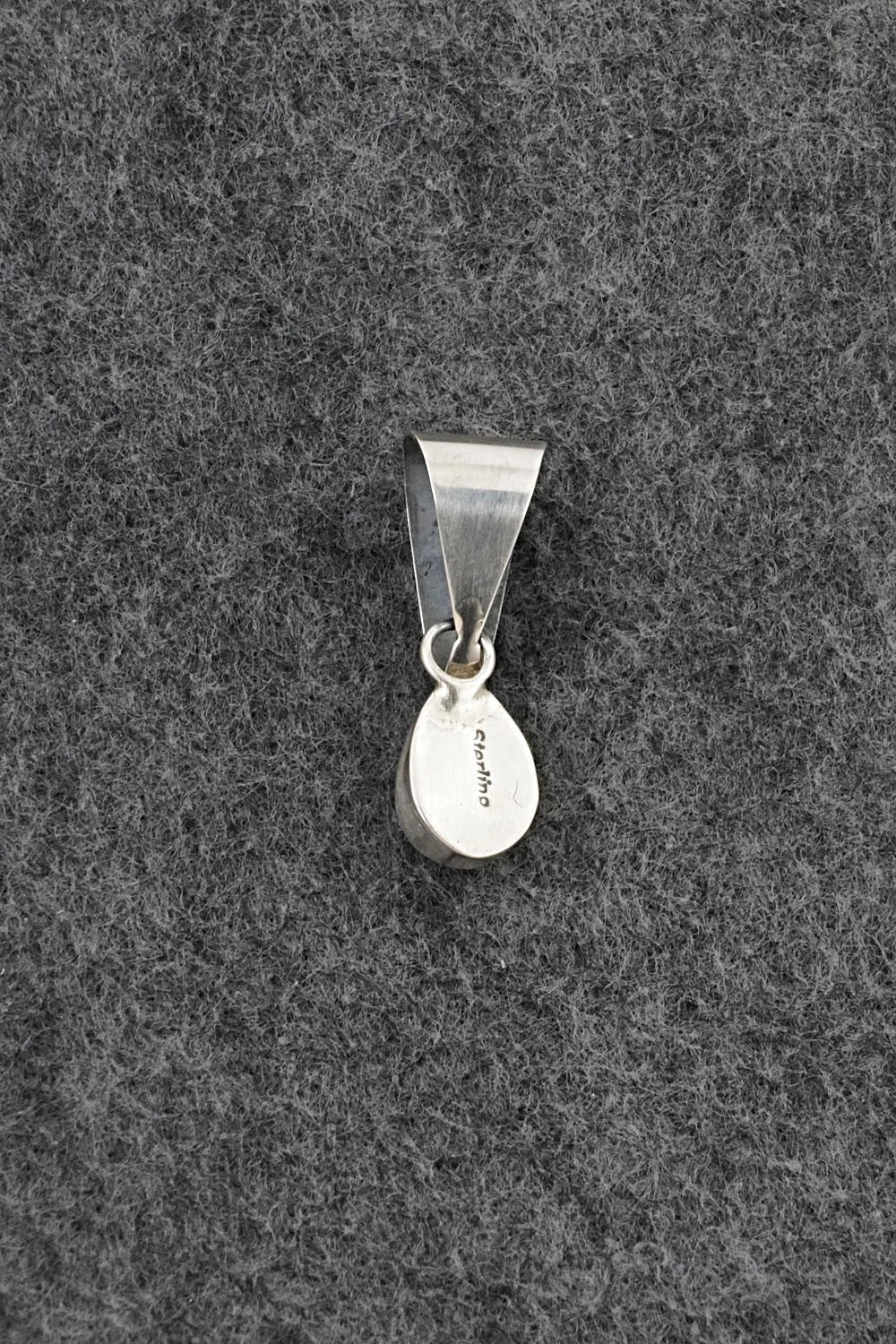 Turquoise & Sterling Silver Pendant - Rosemary Saunders