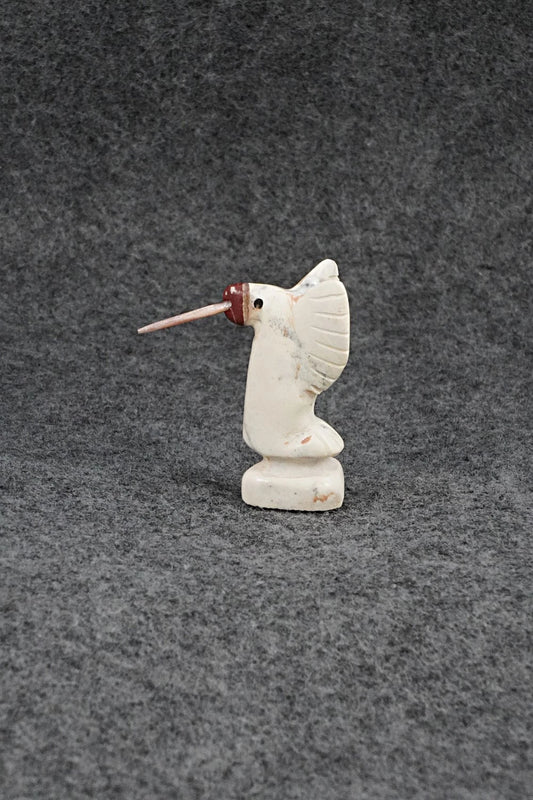 Hummingbird Zuni Fetish Carving - Justin Red Elk