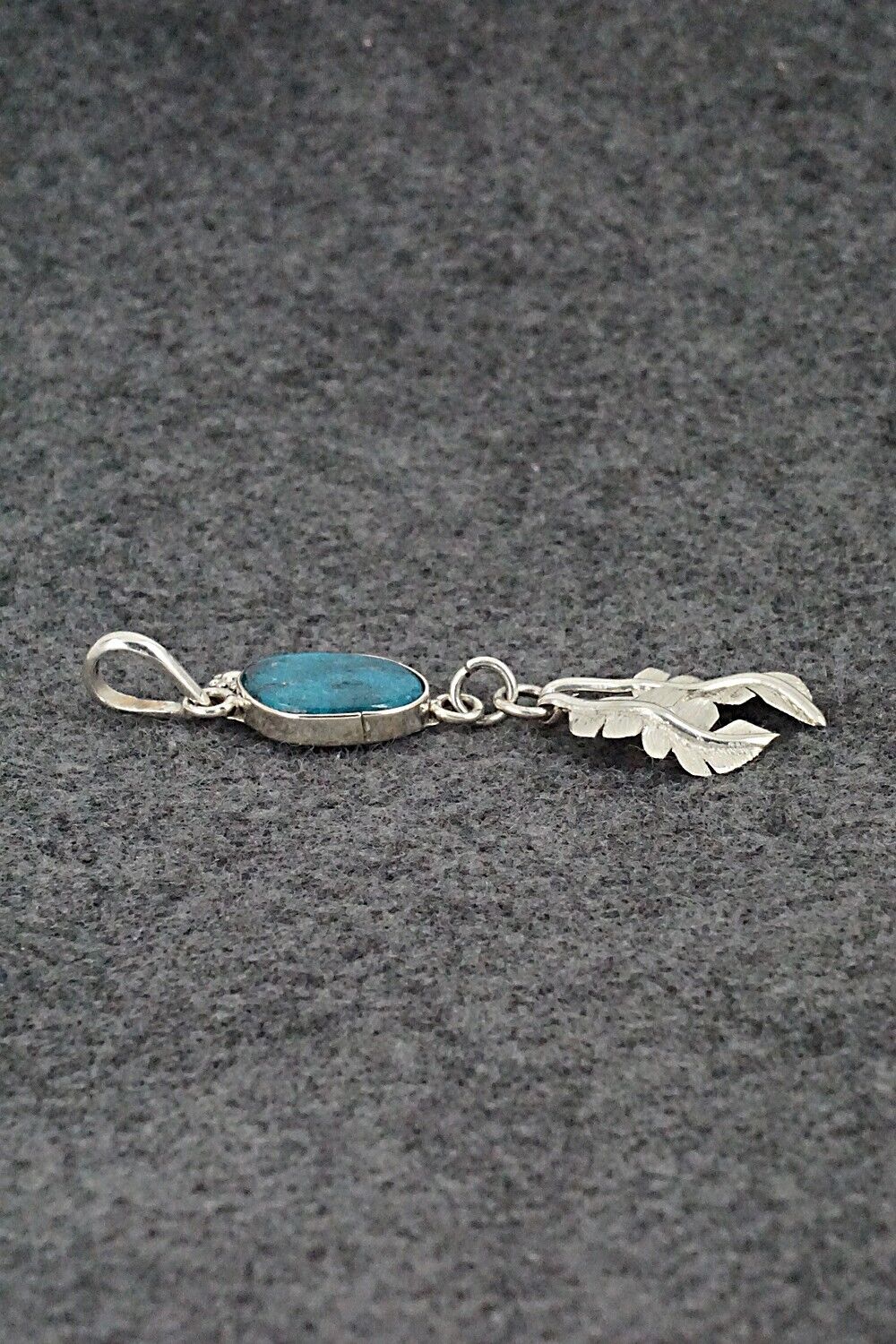 Turquoise & Sterling Silver Pendant - Tammy Deysee