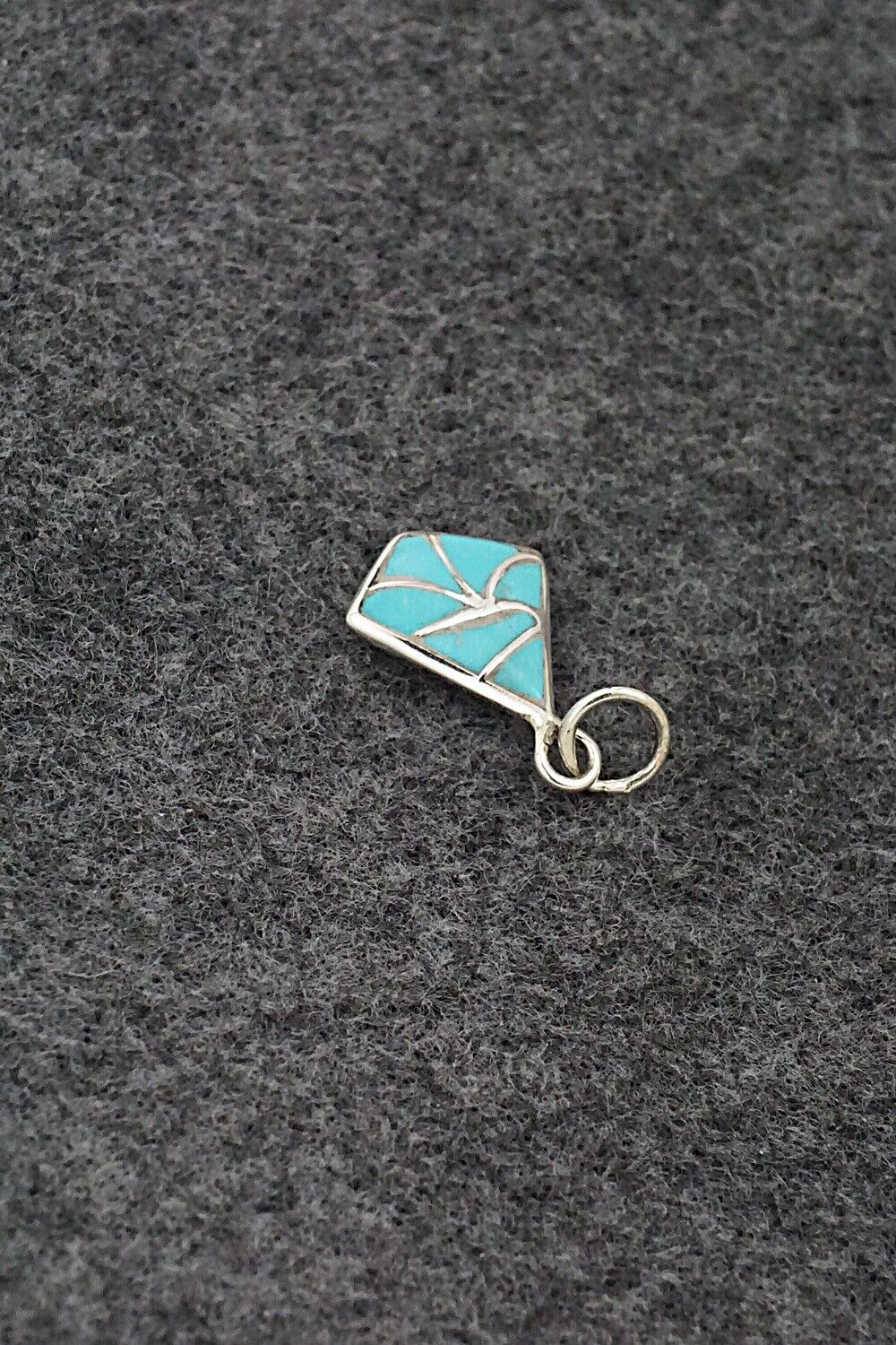 Turquoise & Sterling Silver Pendant - Orena Leekya