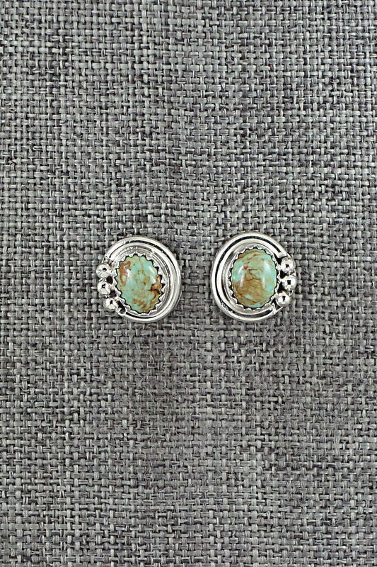 Turquoise & Sterling Silver Earrings - Rita Largo