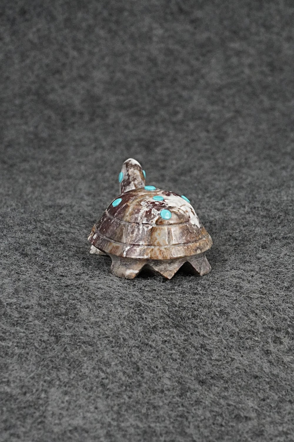 Turtle Zuni Fetish Carving - Ronnie Lunasee