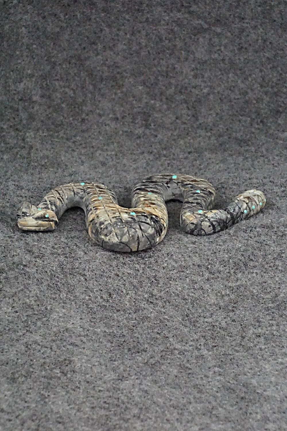 Rattlesnake Zuni Fetish Carving - Douglas Martza