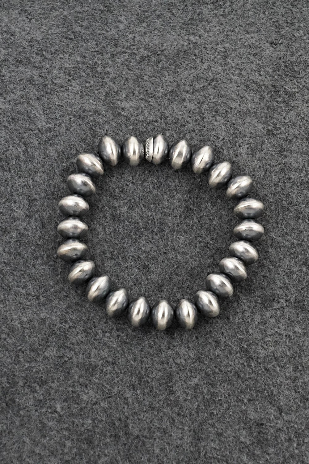 Sterling Silver Navajo Pearl Bracelet - Bryannen Halwood