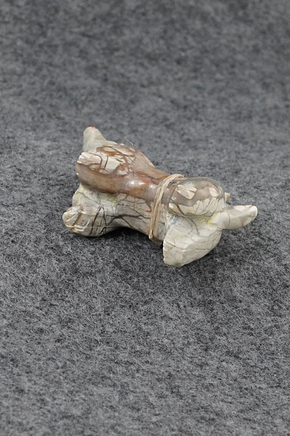 Dog Zuni Fetish Carving - Freddie Leekya
