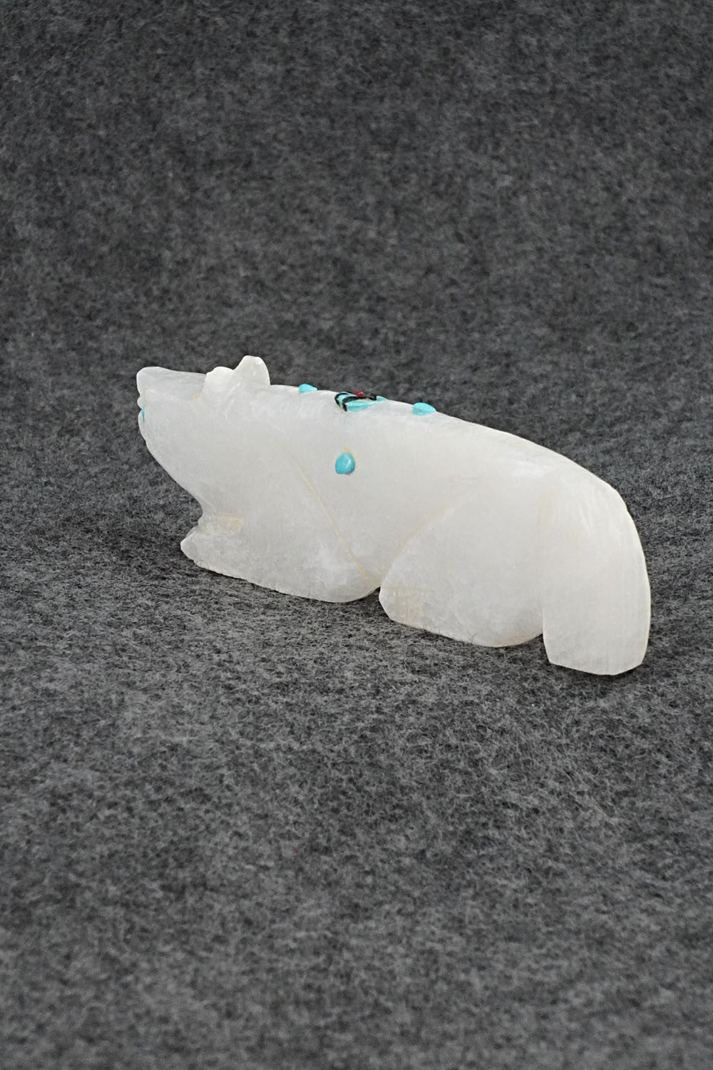 Wolf Zuni Fetish Carving - Dannette Laate