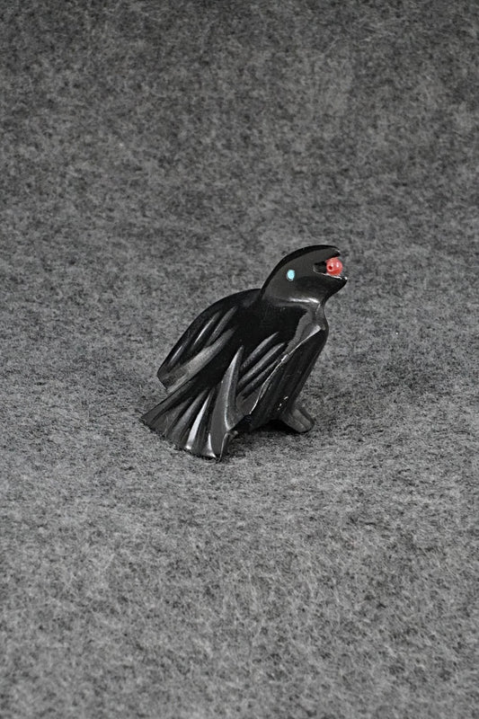 Crow Zuni Fetish Carving - Calvert Bowannie