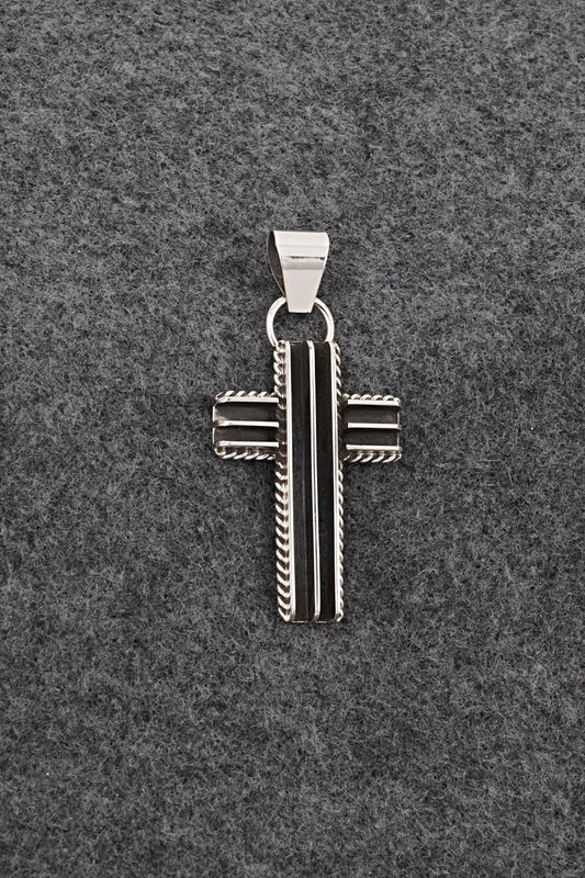 Sterling Silver Pendant - Darrell Yazzie