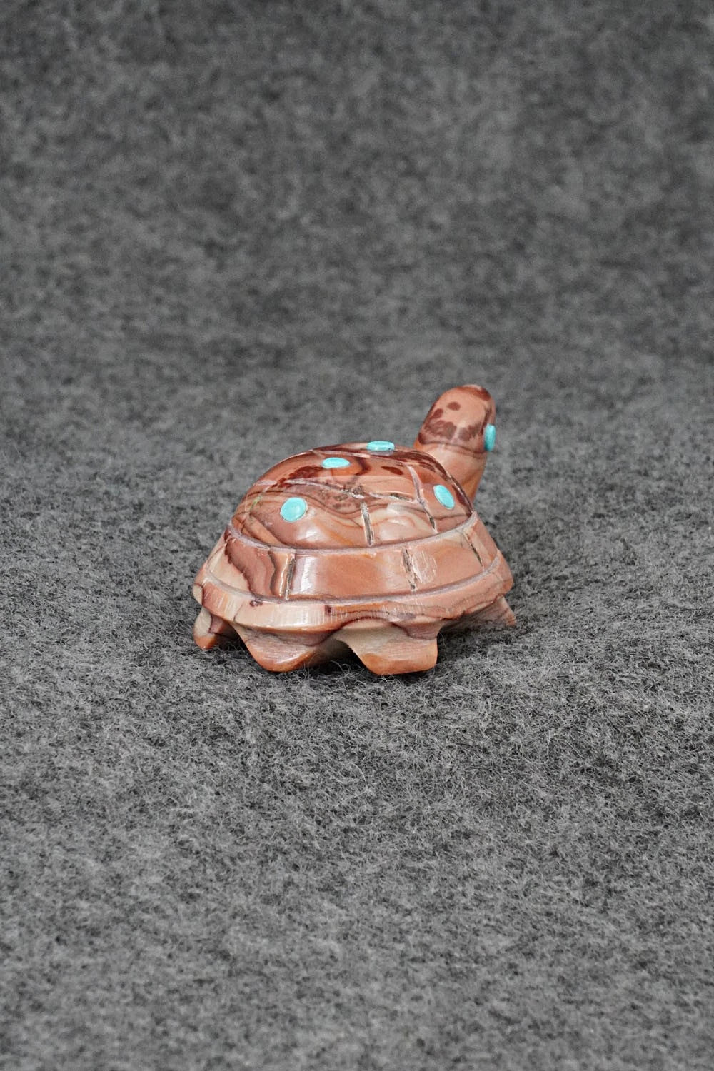 Turtle Zuni Fetish Carving - Ronnie Lunasee