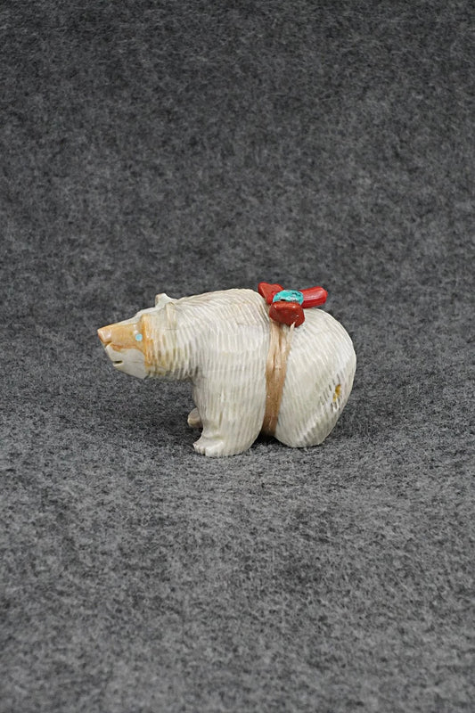 Bear Zuni Fetish Carving - Paulette & Farlan Quam