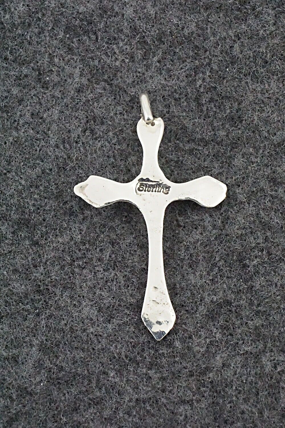 Turquoise & Sterling Silver Pendant - Thomas Johnson