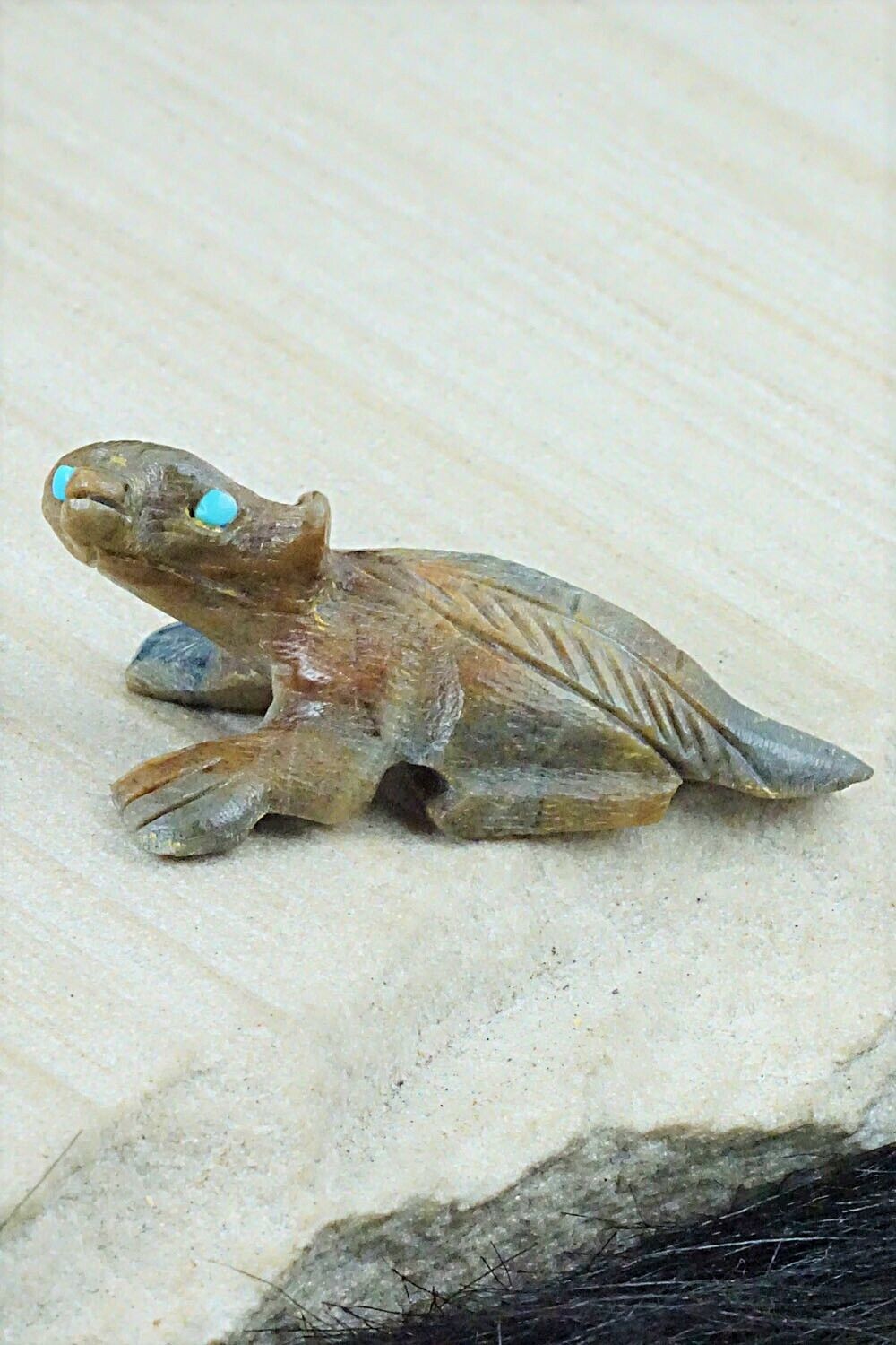 Badger Zuni Fetish Carving - Dana Malani