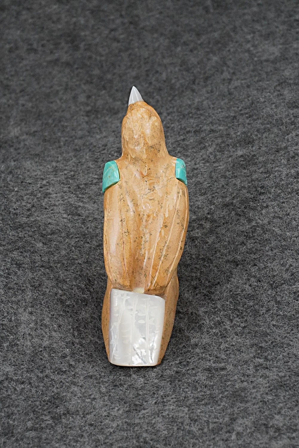Bird Zuni Fetish Carving - Freddie Leekya