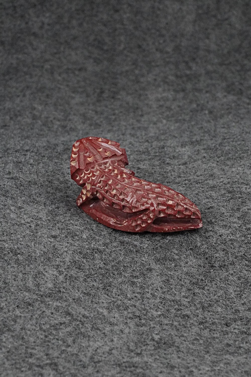 Horned Toad Zuni Fetish Carving - Jenson Charlie