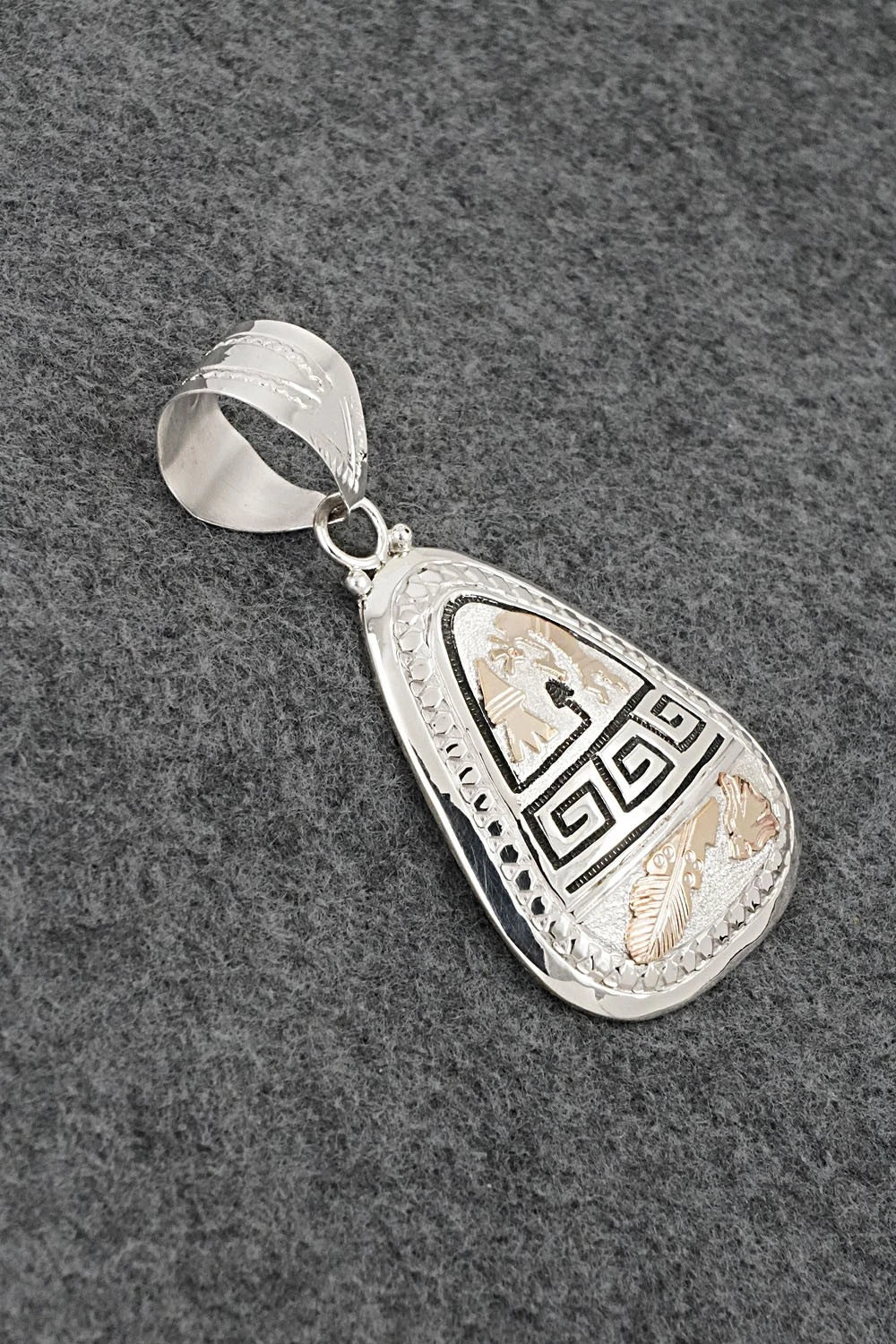 Sterling Silver & Gold Fill Pendant - Allison Manulito