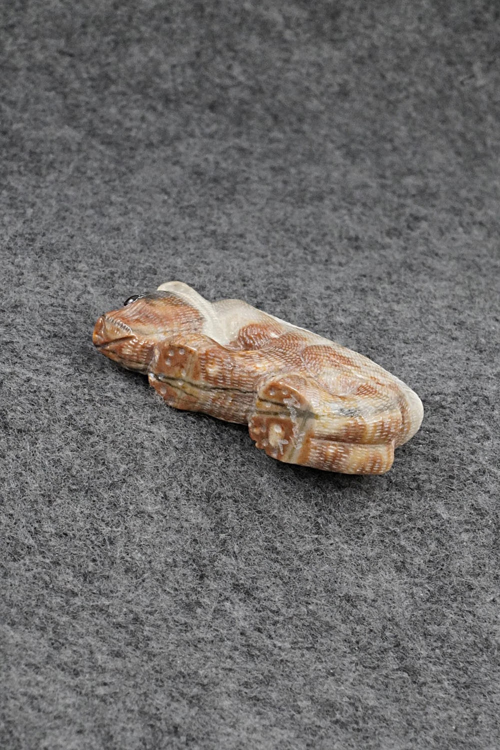 Mountain Lion Zuni Fetish Carving - Randy Lucio