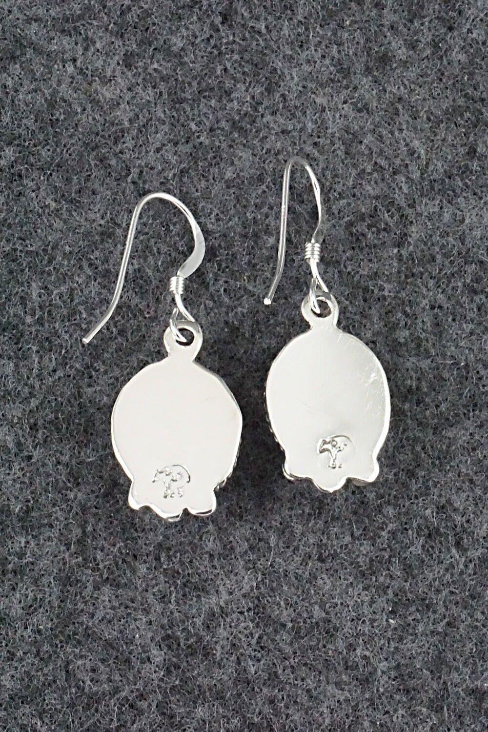 Turquoise and Sterling Silver Earrings - Sharon McCarthy