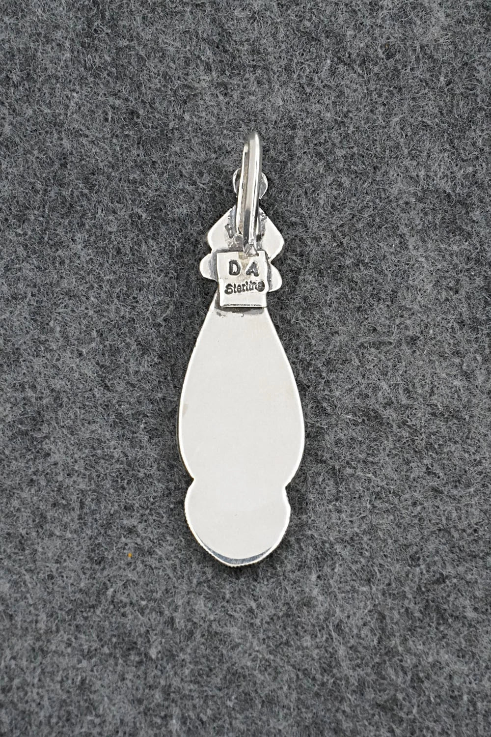 Turquoise & Sterling Silver Pendant - Delbert Arviso
