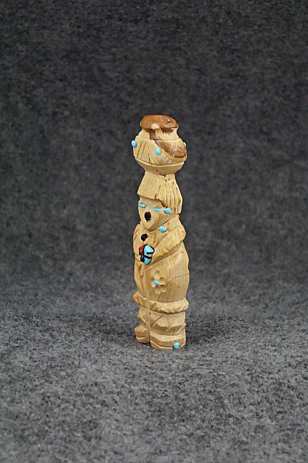 Corn Maiden Zuni Fetish Carving - Danette Laate