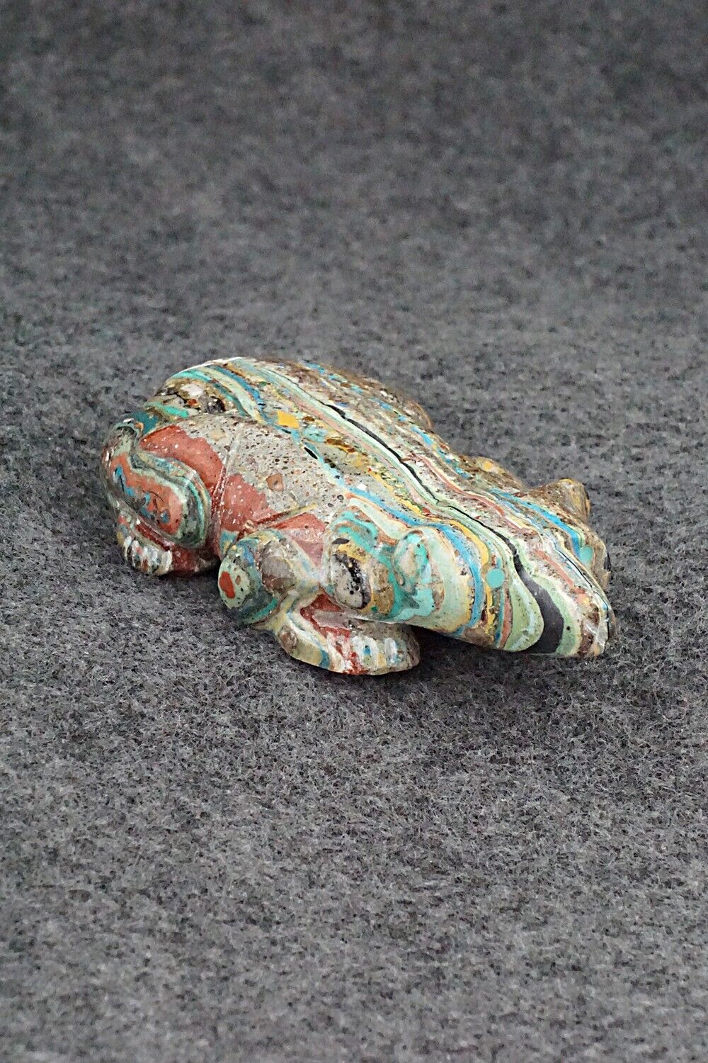 Badger Zuni Fetish Carving - Nelson Yatsatte