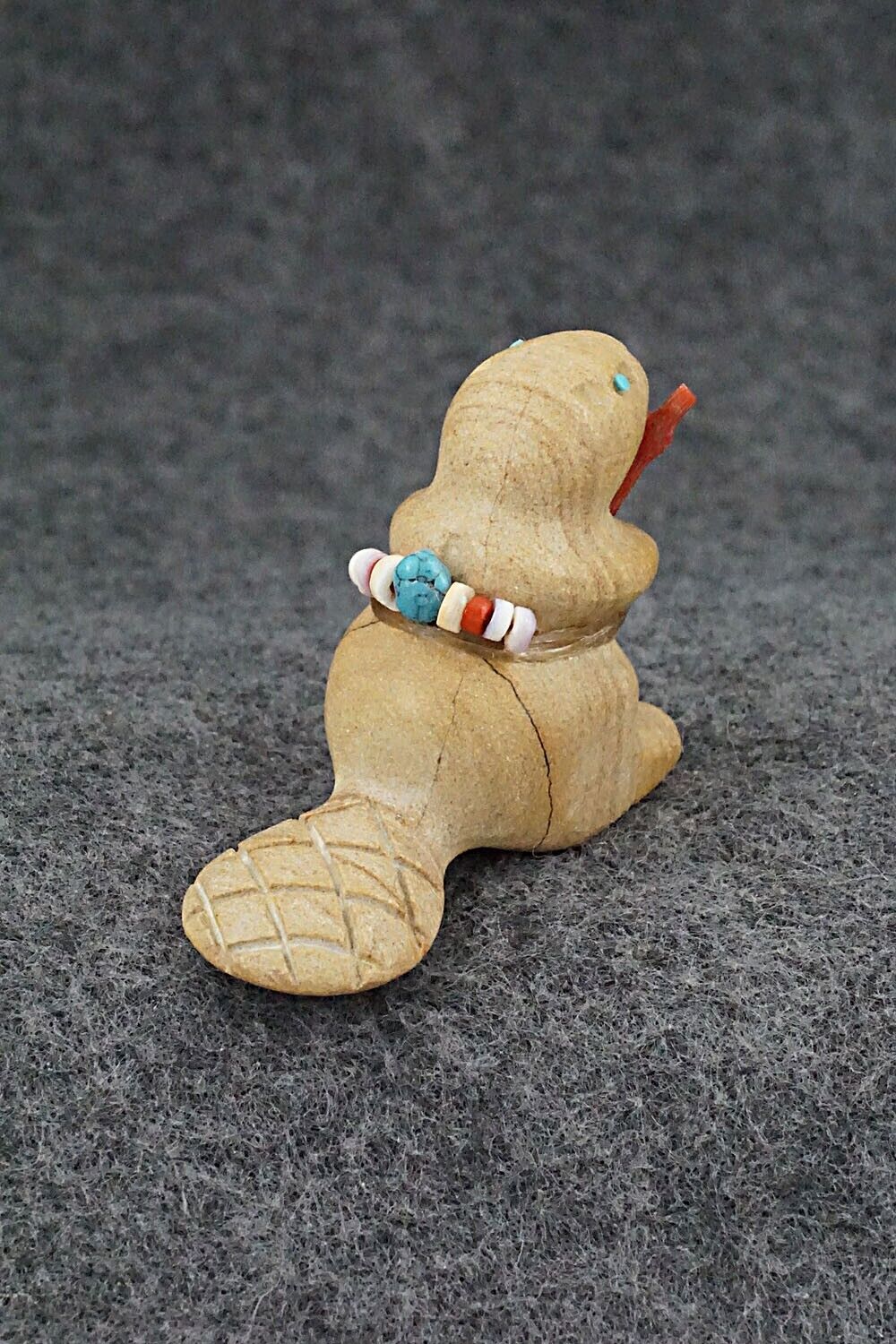 Beaver Zuni Fetish Carving - Douglas Martza