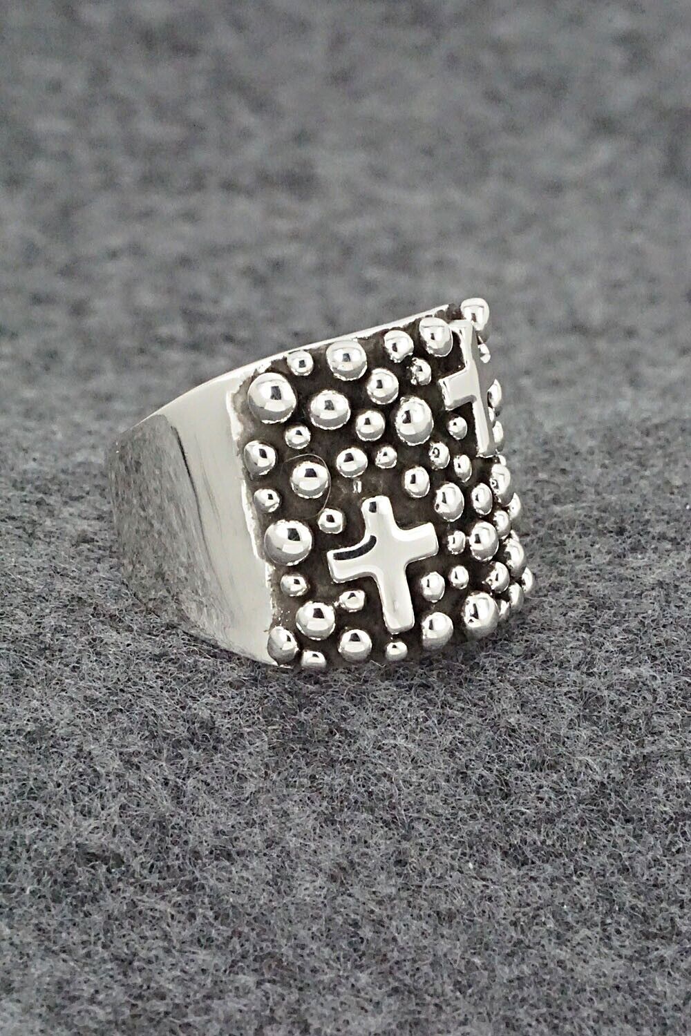Sterling Silver Ring - Raymond Coriz - Size 9.5
