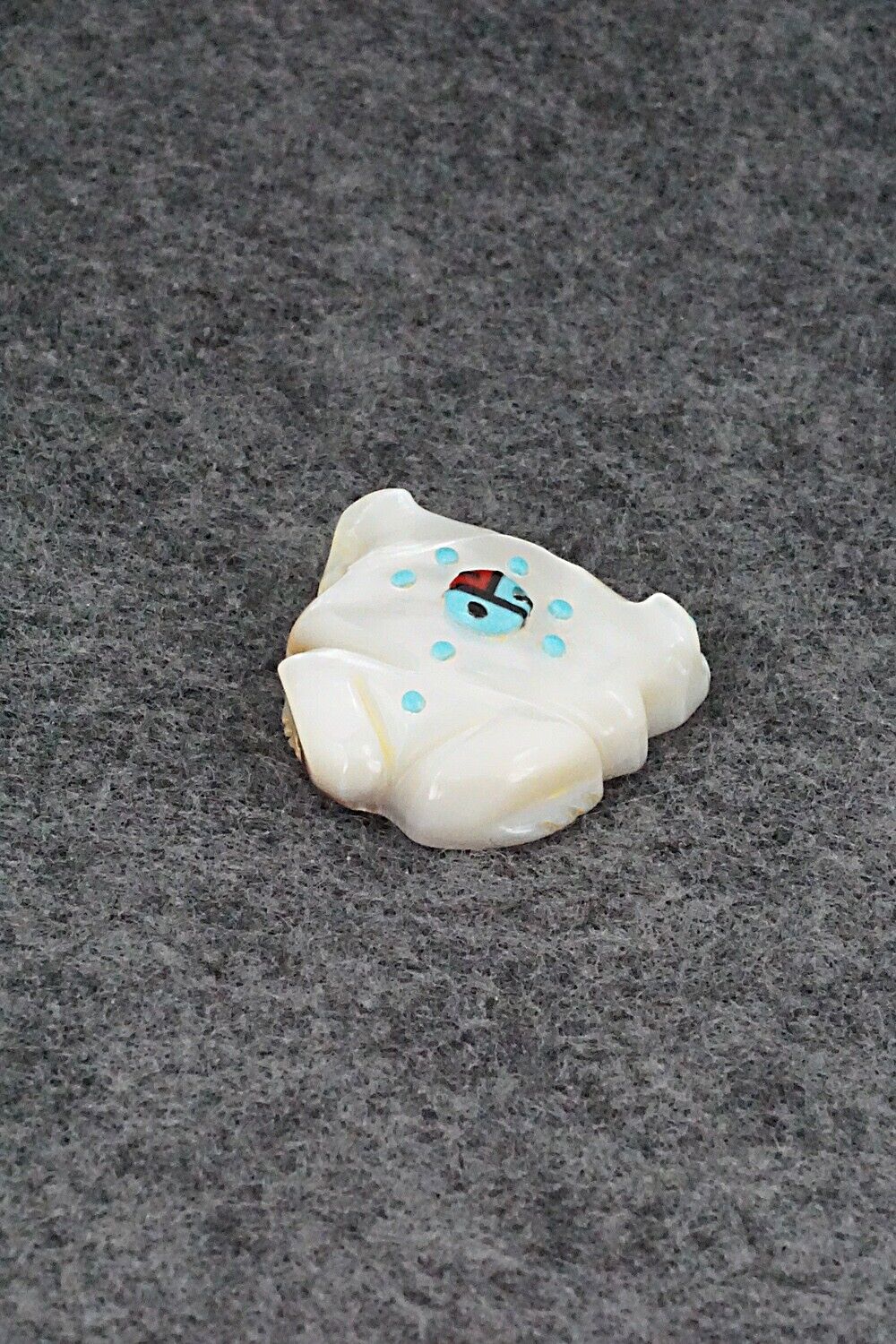 Frog Zuni Fetish Carving - Danette Laate