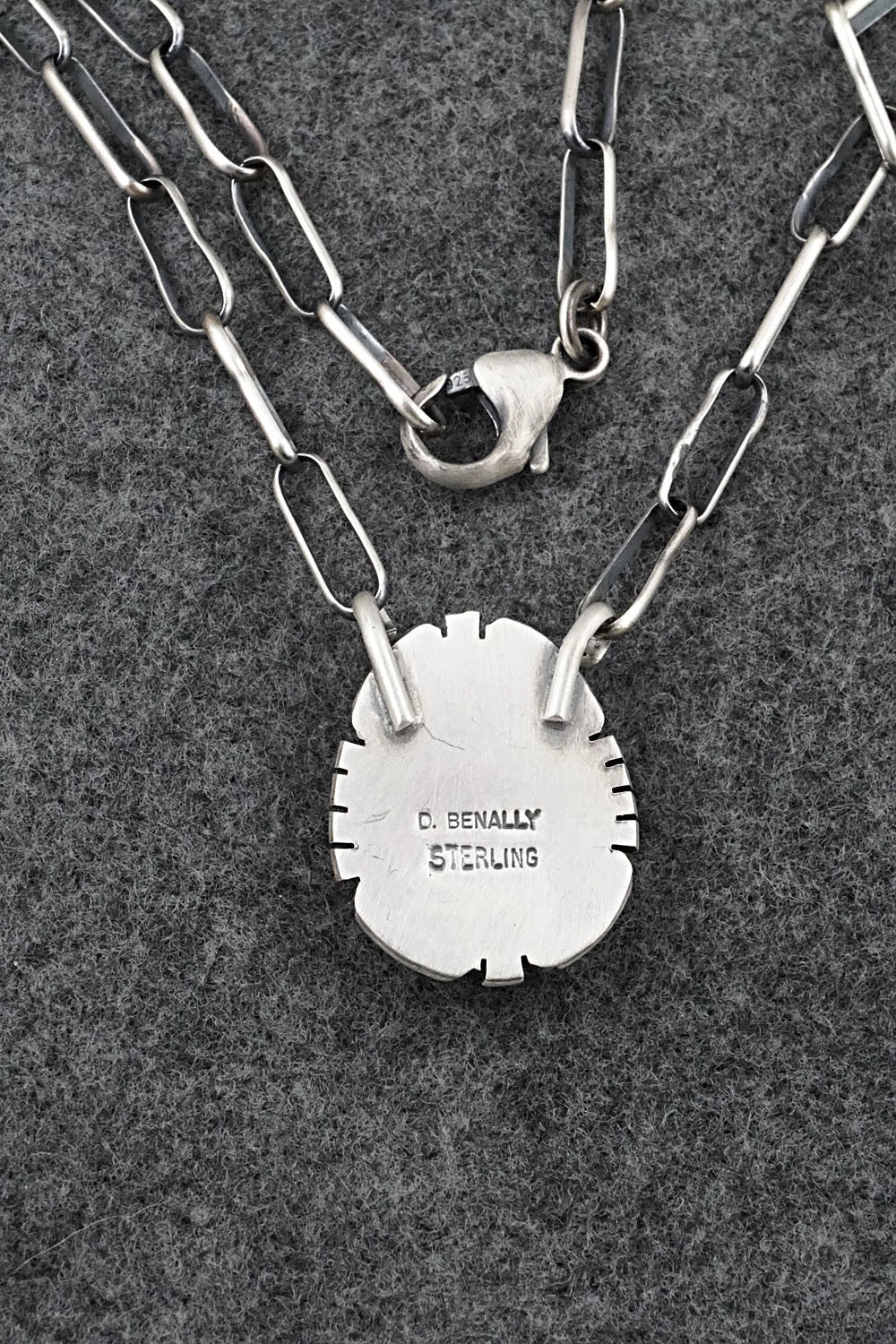 Turquoise & Sterling Silver Necklace - Daniel Benally