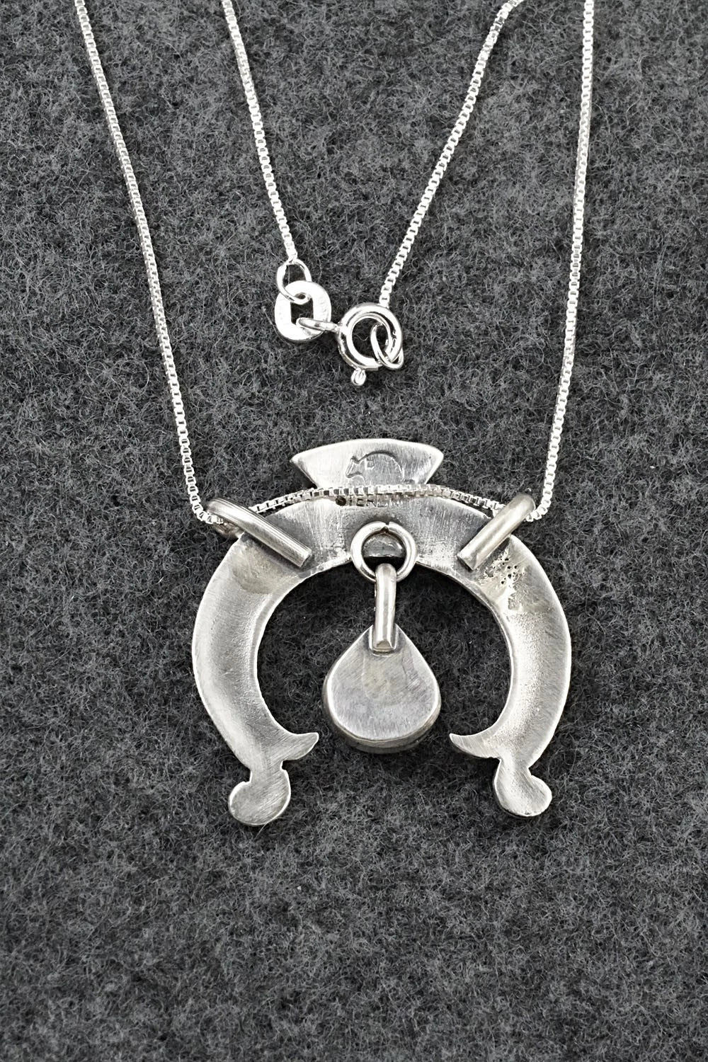 Turquoise & Sterling Silver Necklace - Gary Shorty