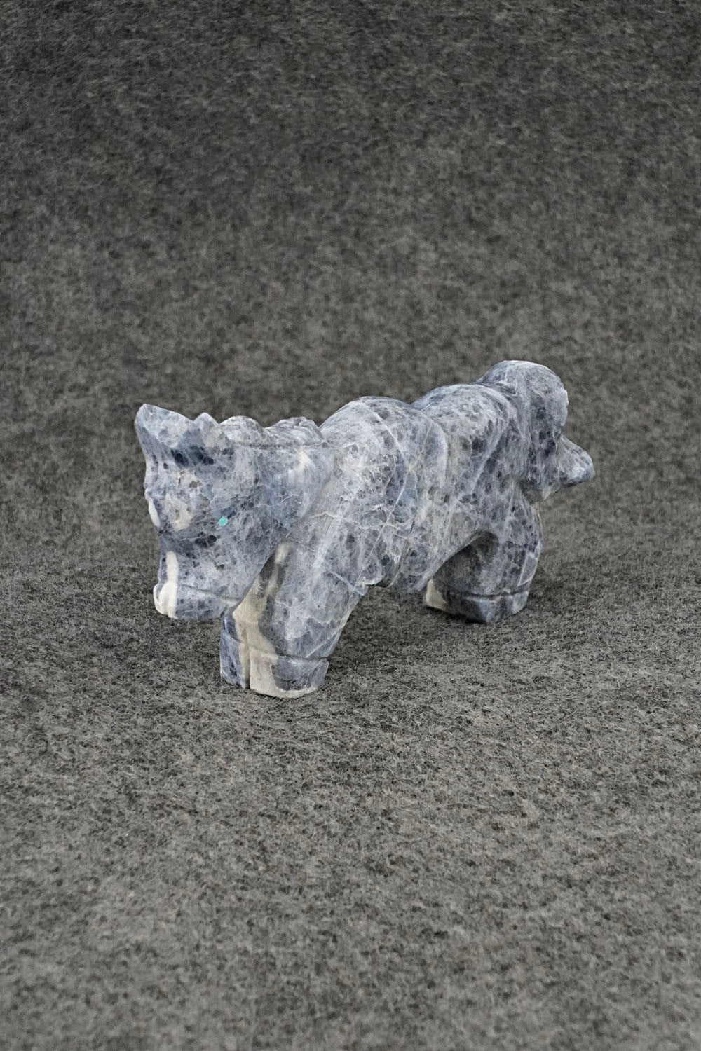 Horse Zuni Fetish Carving - Tony Mackel