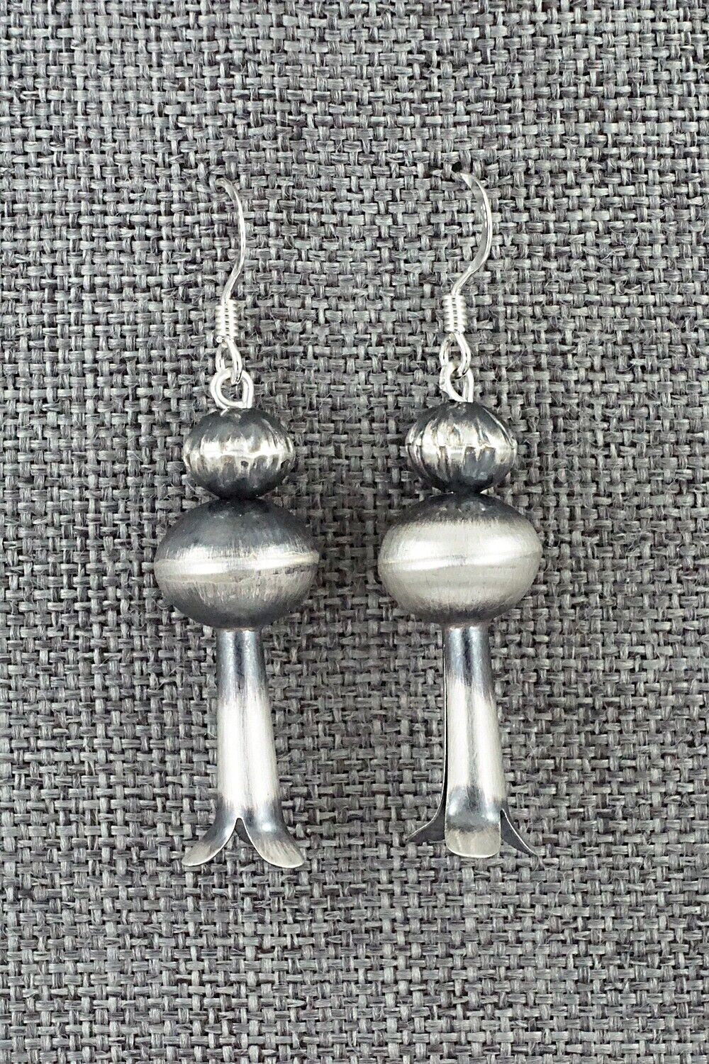 Sterling Silver Navajo Pearl Earrings - Tonisha Haley