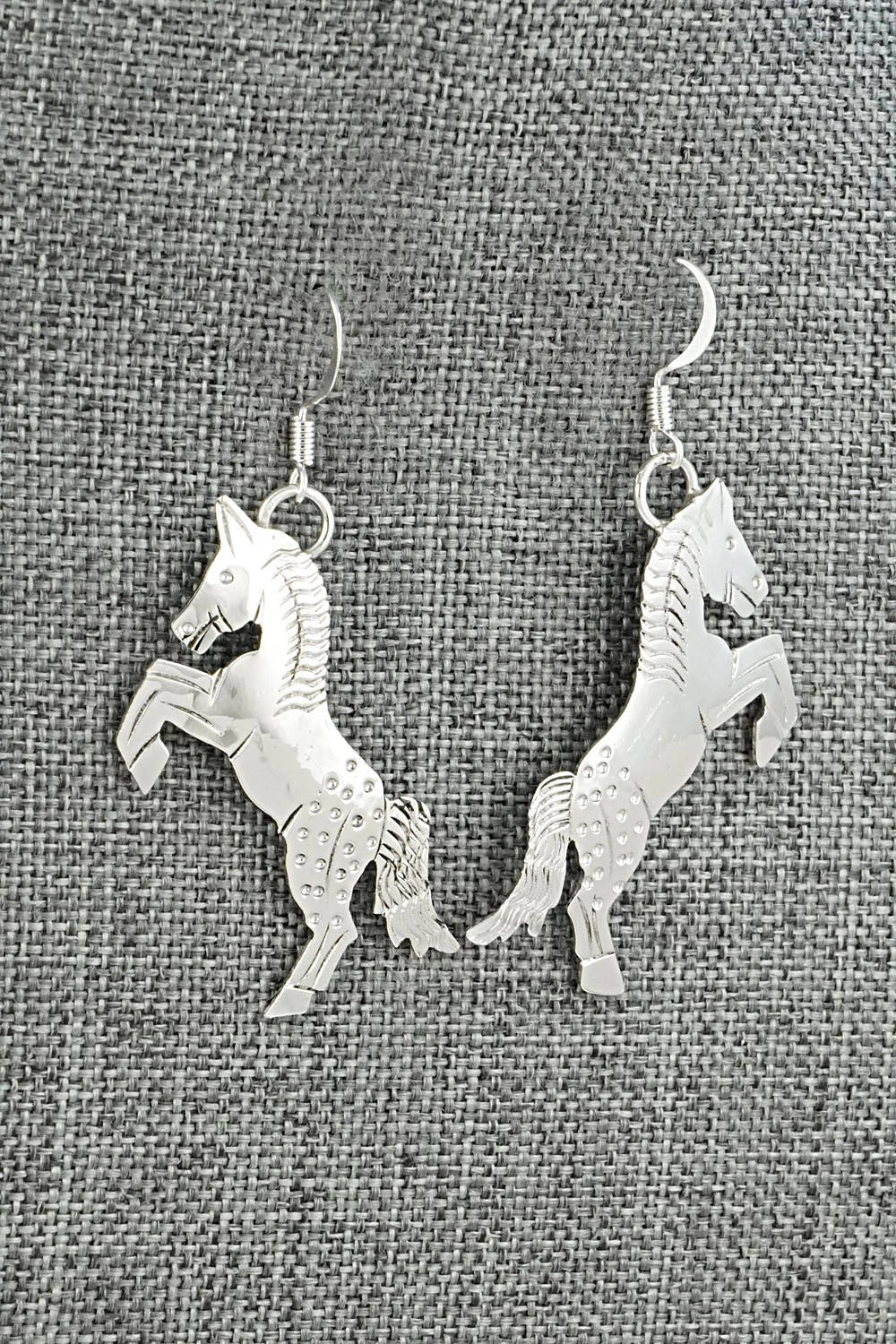 Sterling Silver Earrings - Louise Yazzie