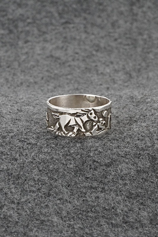 Sterling Silver Ring - Lloyd Becenti - Size 11.5