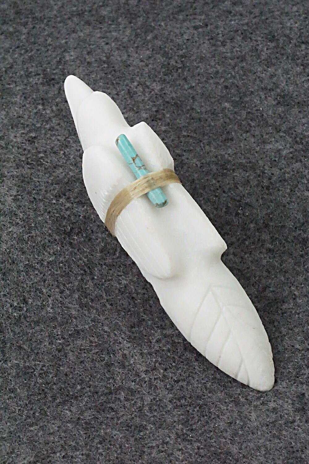 Eagle Zuni Fetish Carving - Herbert Halate