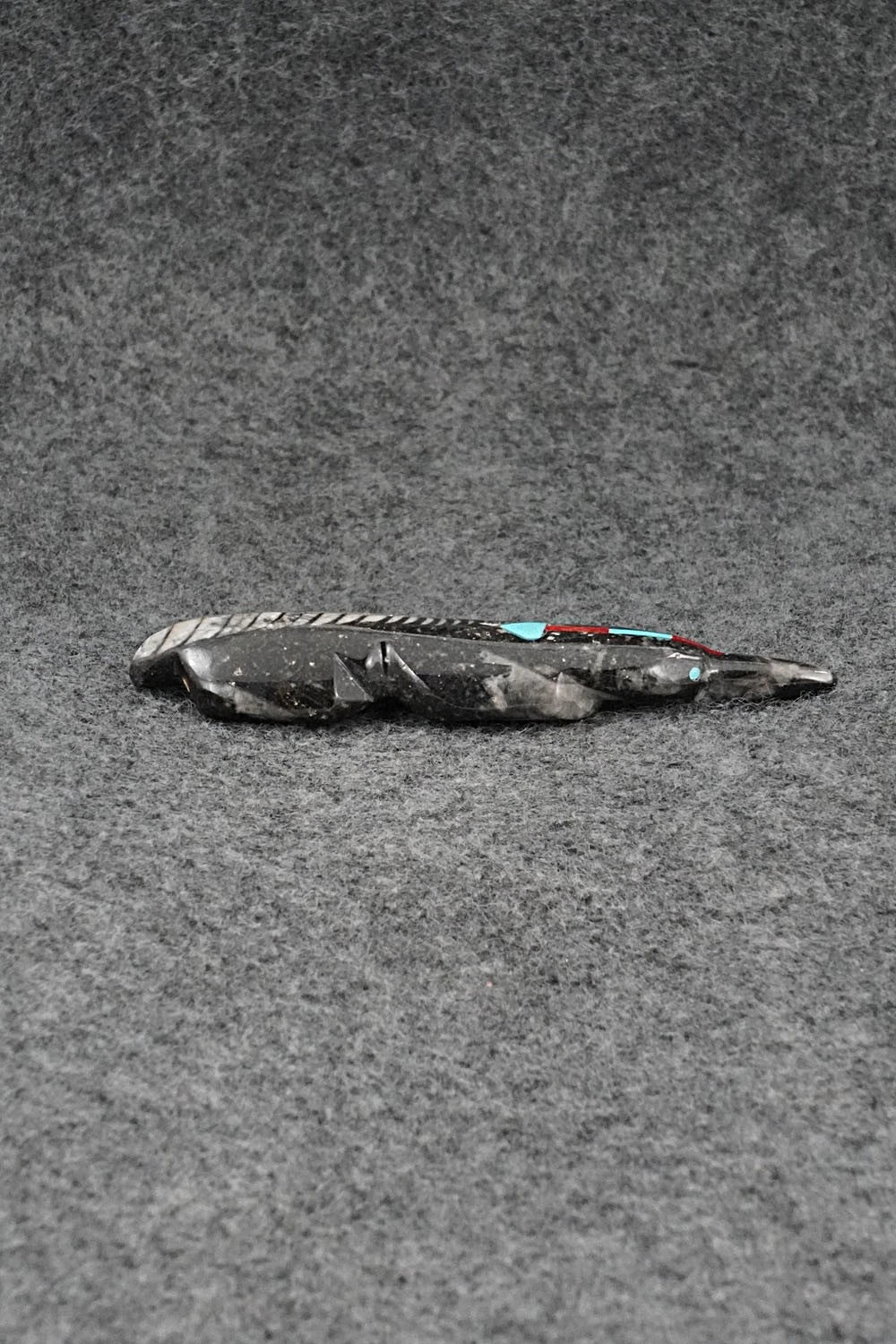 Mole Zuni Fetish Carving - Kenric Laiwakete