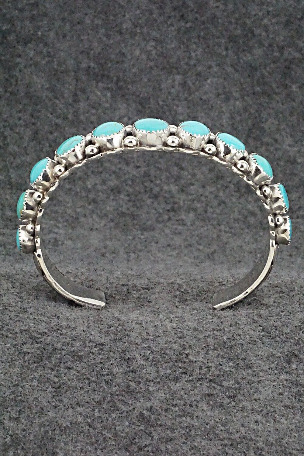 Turquoise & Sterling Silver Bracelet - Wilbert Muskett Sr.