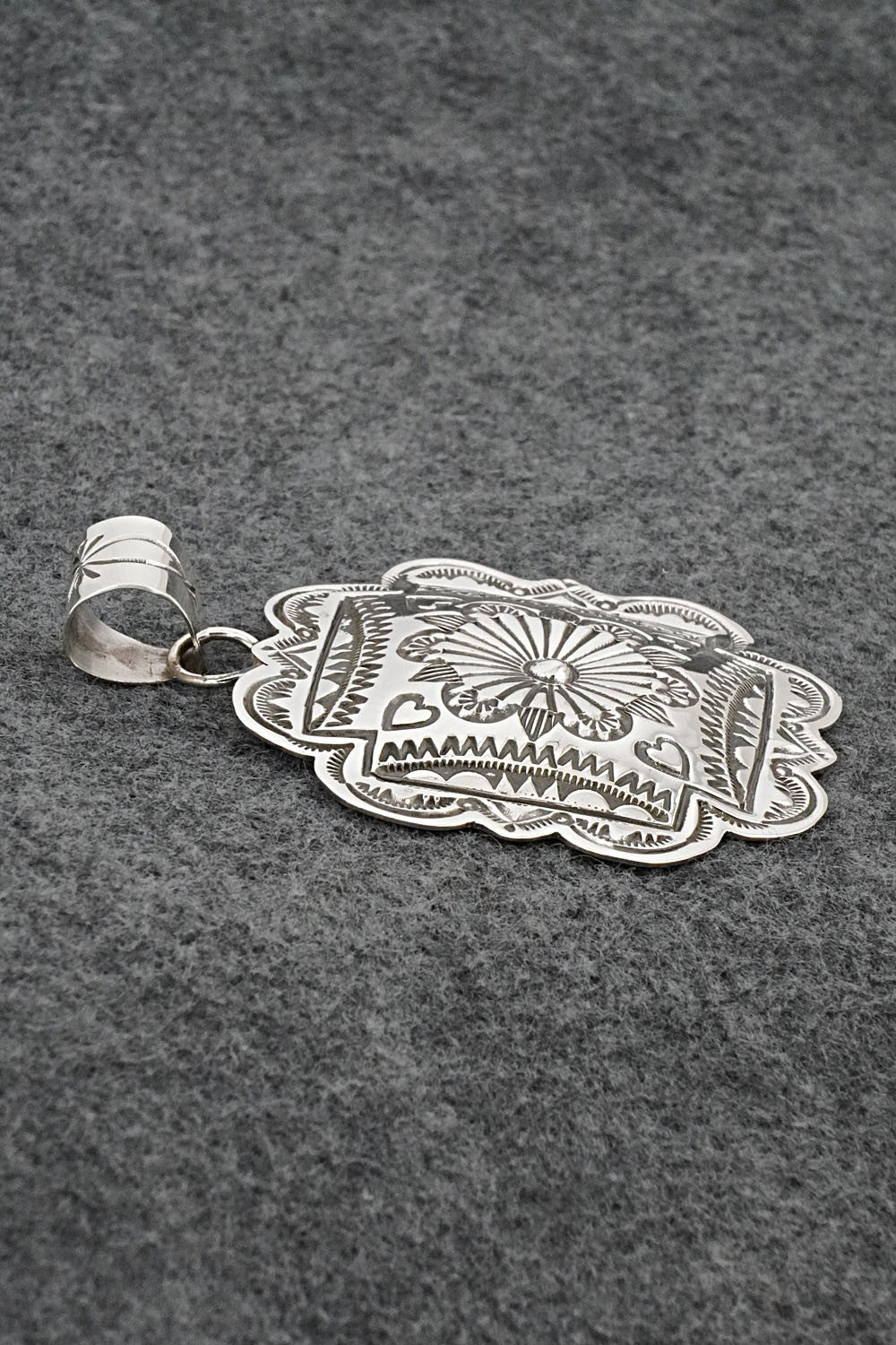 Sterling Silver Pendant - Arnold Blackgoat