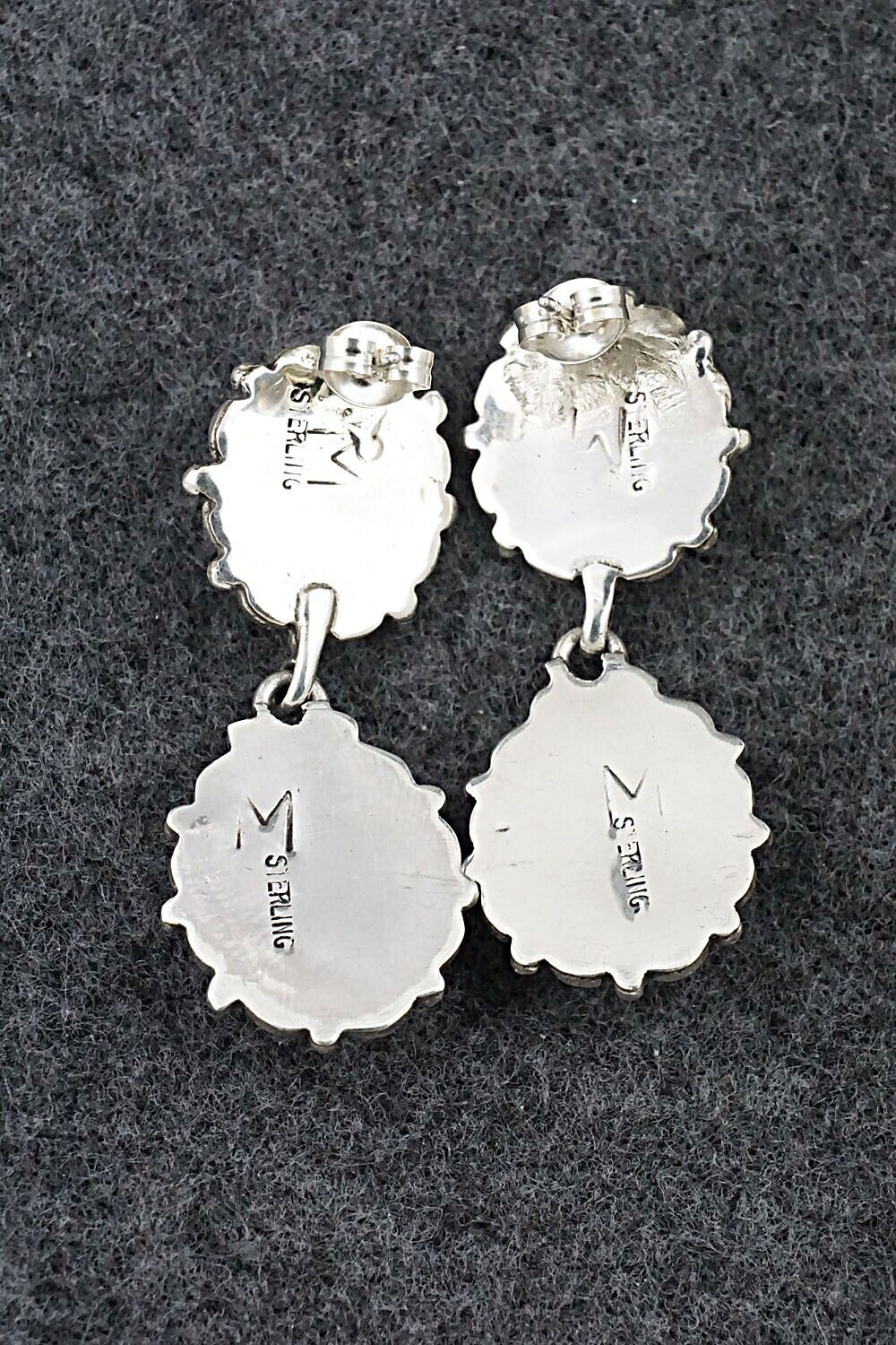 Lapis & Sterling Silver Earrings - Maritta Martinez