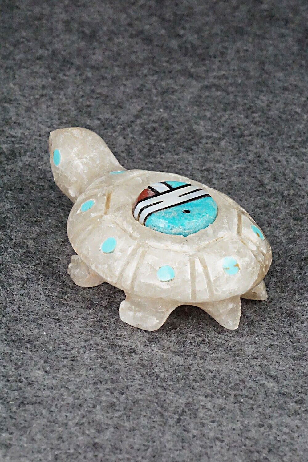 Turtle Navajo Fetish Carving - Ben Livingston