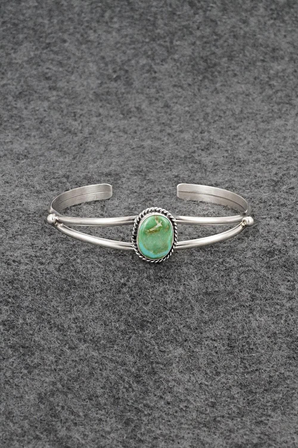 Turquoise & Sterling Silver Bracelet - Rosemary Saunders