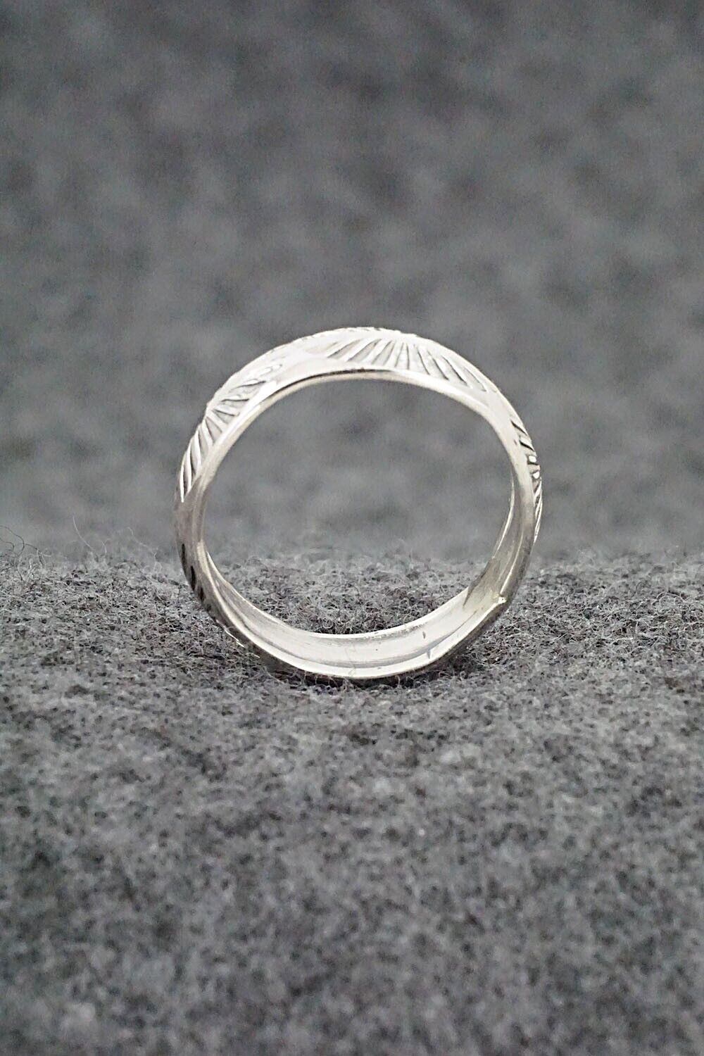 Sterling Silver Ring - Elaine Tahe - Size 8