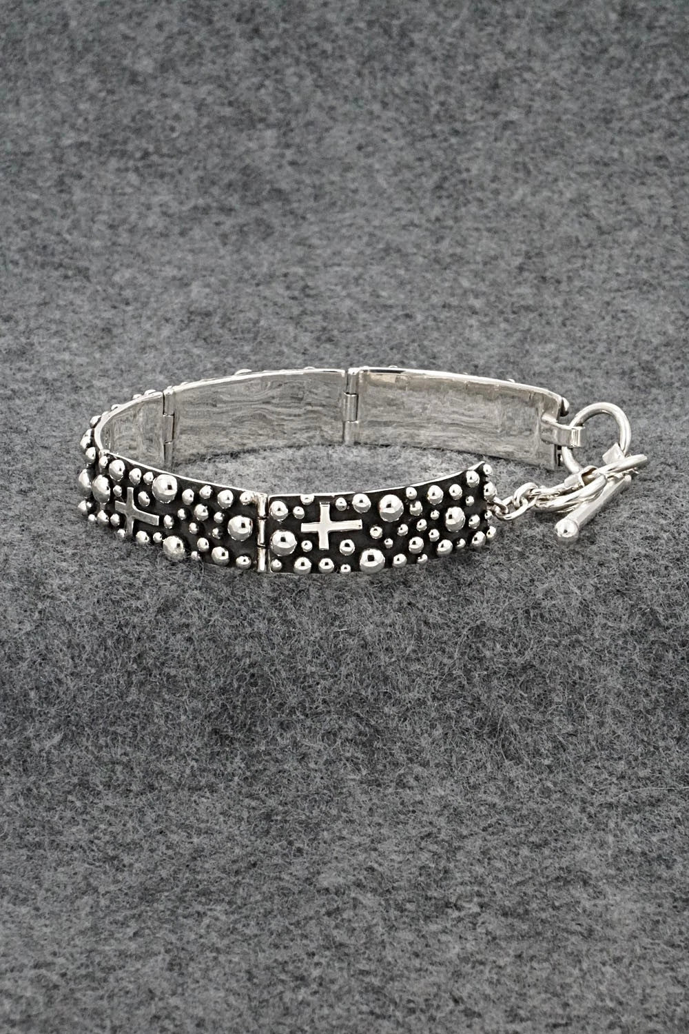 Sterling Silver Link Bracelet - Akee Douglas